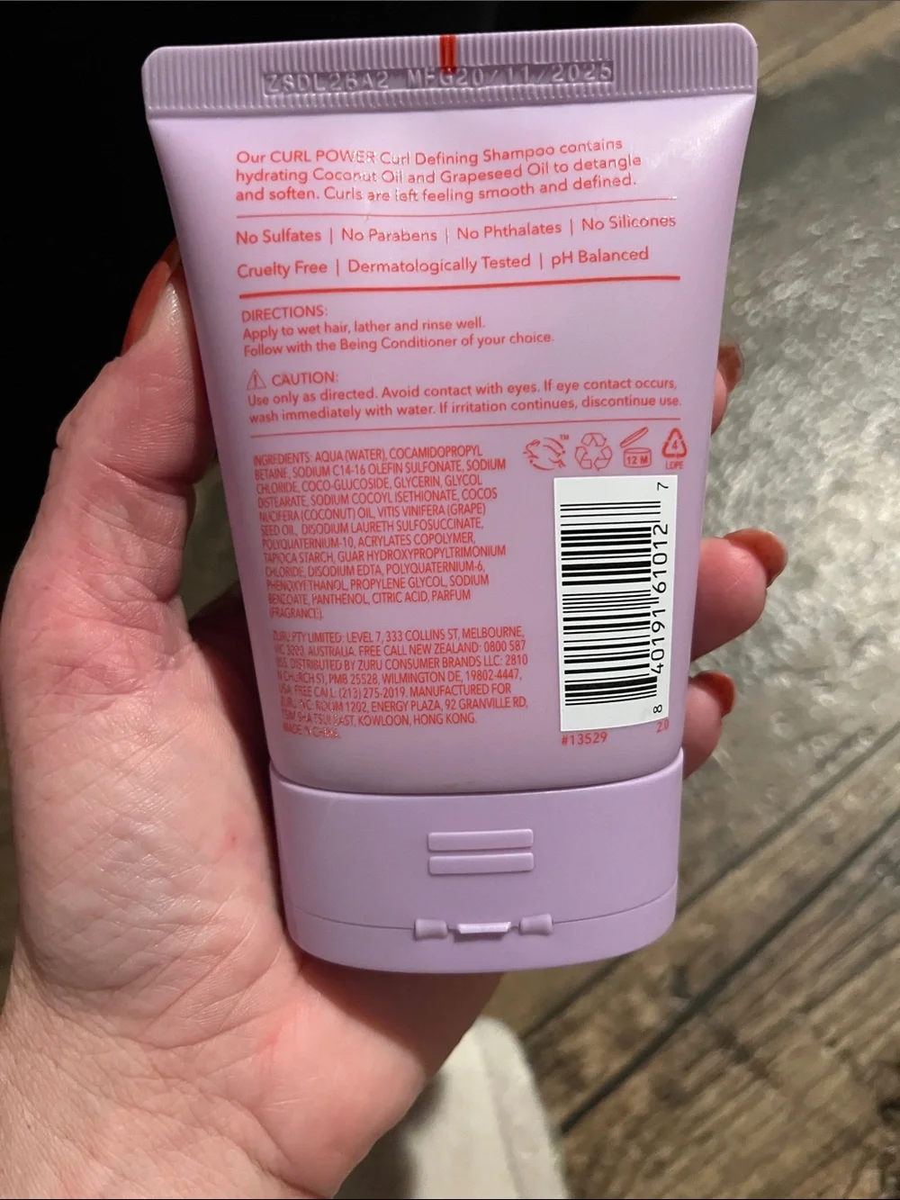 Curl Power Curl Defining Shampoo - Lavender